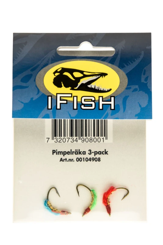 IFISH Pimpelräkor (3-pack) 2 IFISH Pimpelräkor (3-pack) – Image 2