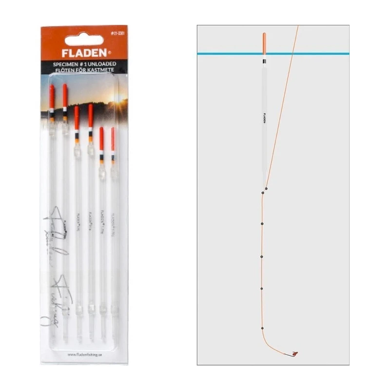 Fladen Flöte Specimen No 1, 1-1,5-2g 1 Fladen Flöte Specimen No 1, 1-1,5-2g