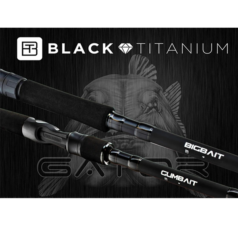 Gator Bigbait Black Titanium 8,5'' 50-180g Casting 1 Gator Bigbait Black Titanium 8,5'' 50-180g Casting