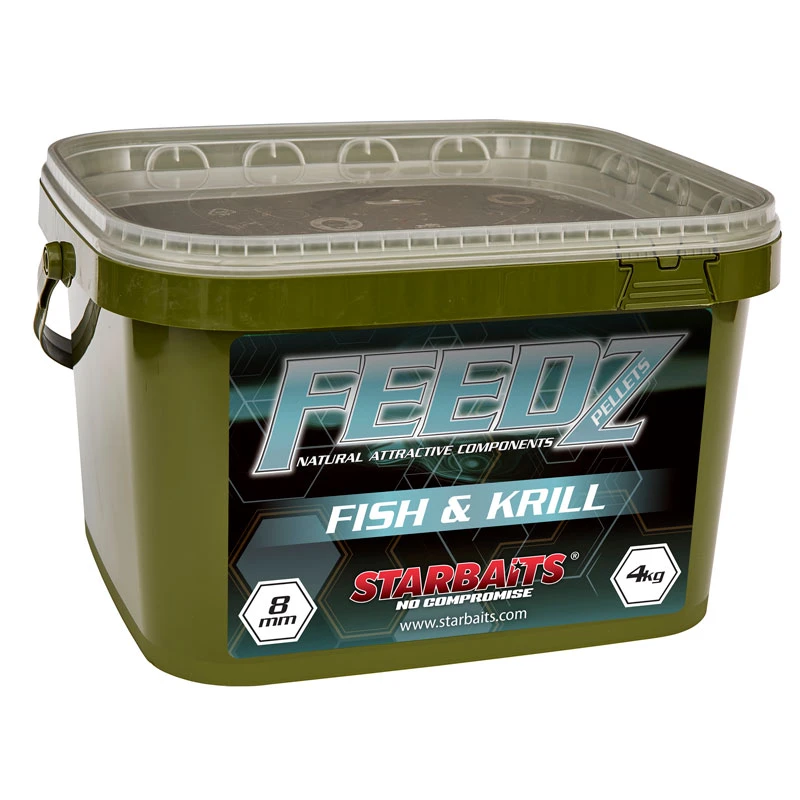 Starbaits Starfeedz Fish & Krill Pellets Mix 2kg 1 Starbaits Starfeedz Fish & Krill Pellets Mix 2kg