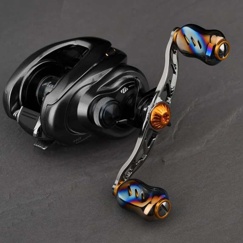 Gomexus Crank Handle W/Titanium Galaxy Knob 4 Gomexus Crank Handle W/Titanium Galaxy Knob – Image 4