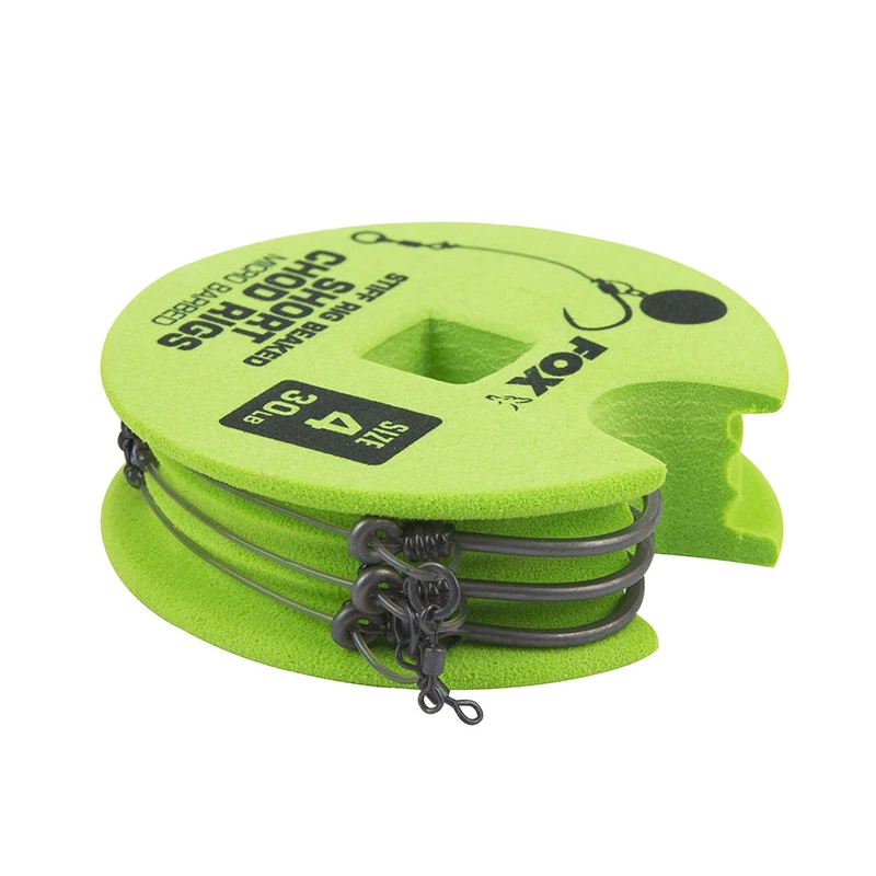 Fox Edge Armapoint Stiff Rig Beaked Chod Rigs 3-pack Short 1 Fox Edge Armapoint Stiff Rig Beaked Chod Rigs 3-pack Short