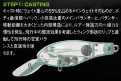 Megabass Deep-X 300 7 Megabass Deep-X 300 -Promos Cannes Boutique MB 00000001699r 3