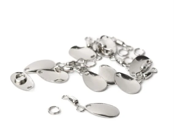 Wapsi Fly Spinner Blades, 0 Nickel (10-pack) 1 Wapsi Fly Spinner Blades, 0 Nickel (10-pack)